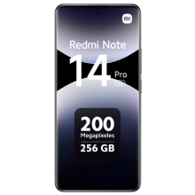 Xiaomi Redmi Note 14 Pro 5G 256GB Negro Medianoche